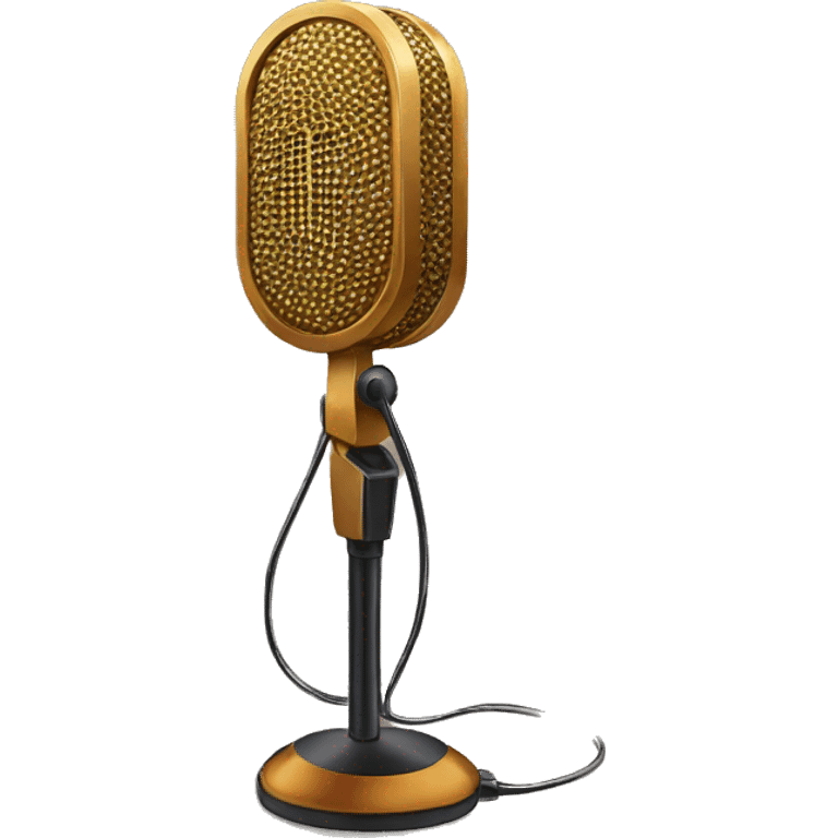 bitcoin in podcast microphone emoji