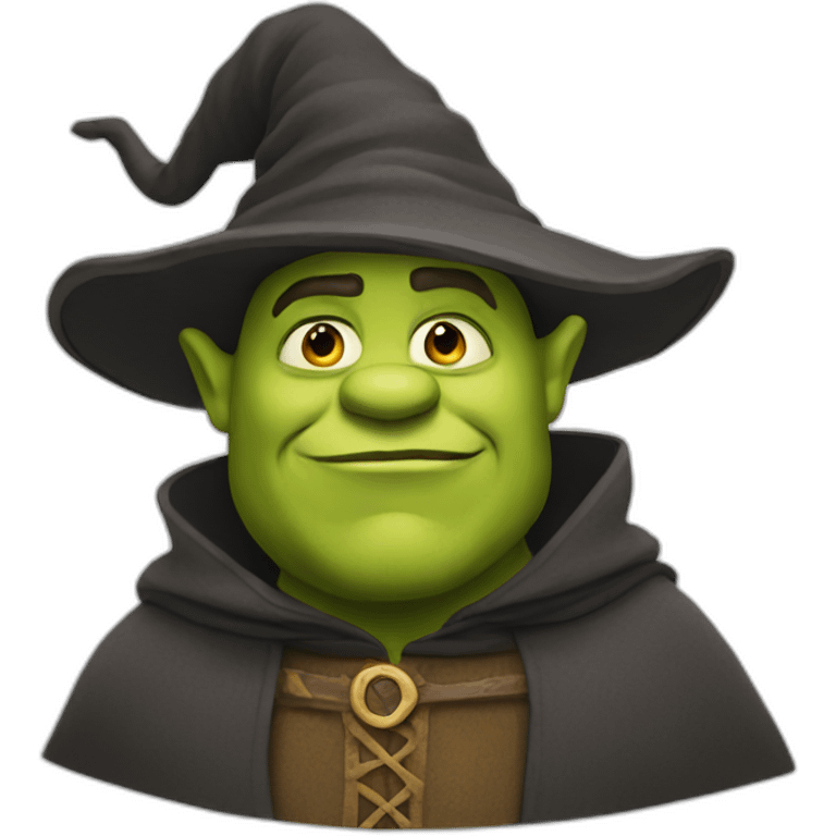 wizard shrek emoji