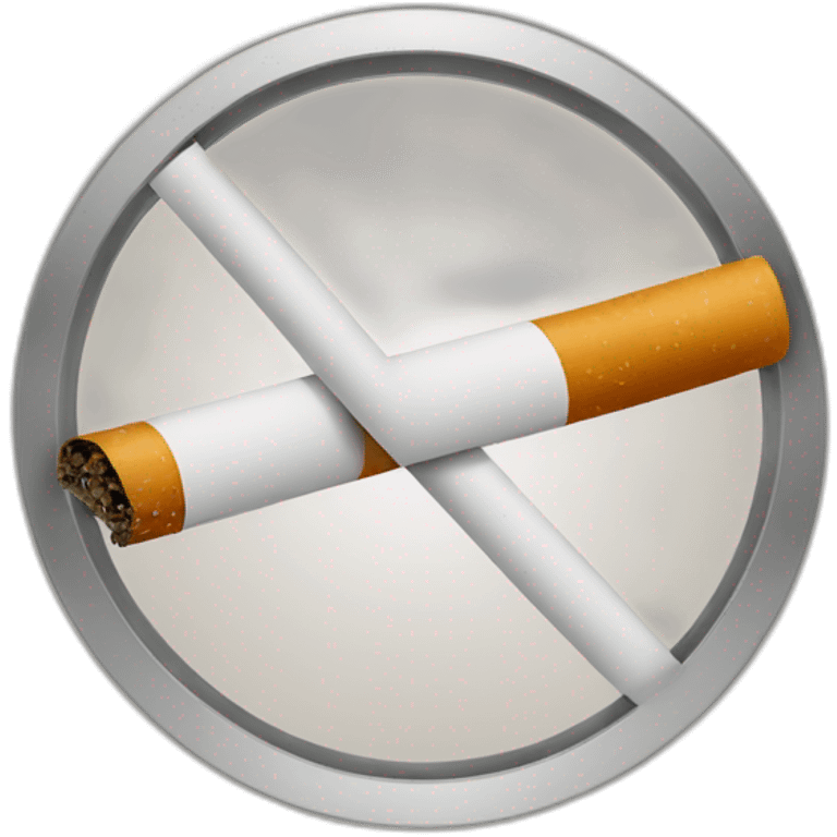 A no smoking sign emoji