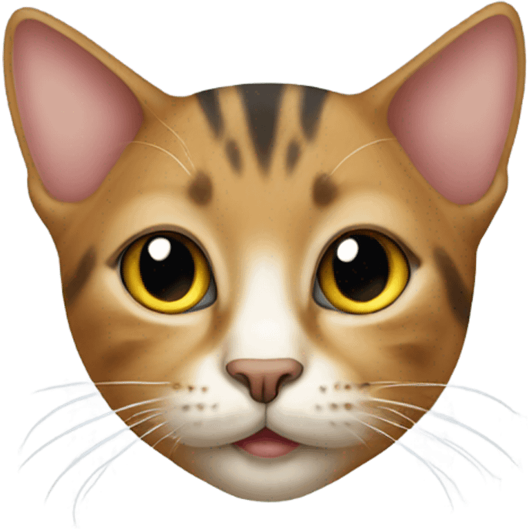 Cat with earnings  emoji