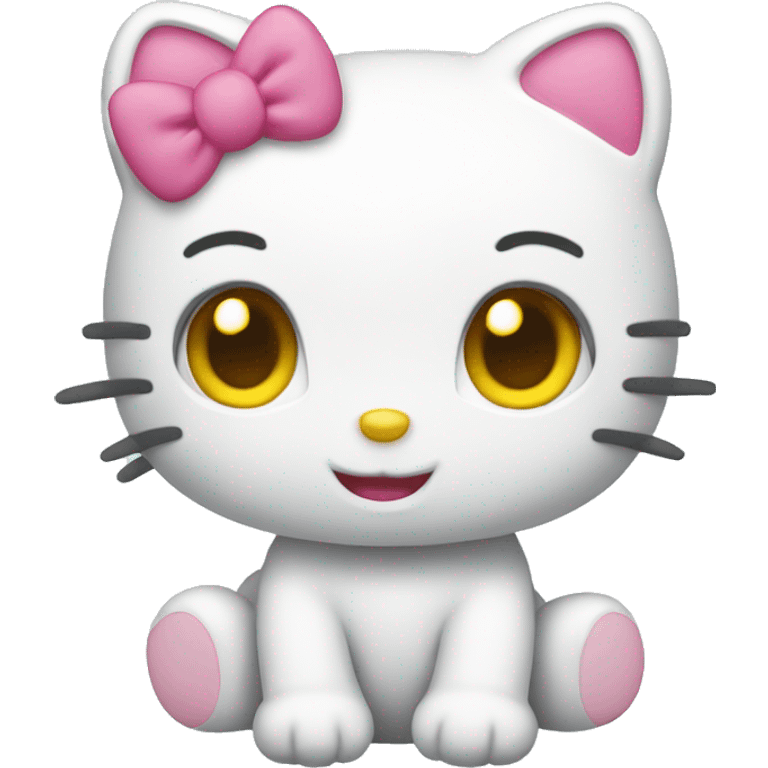 Cute hello kitty emoji