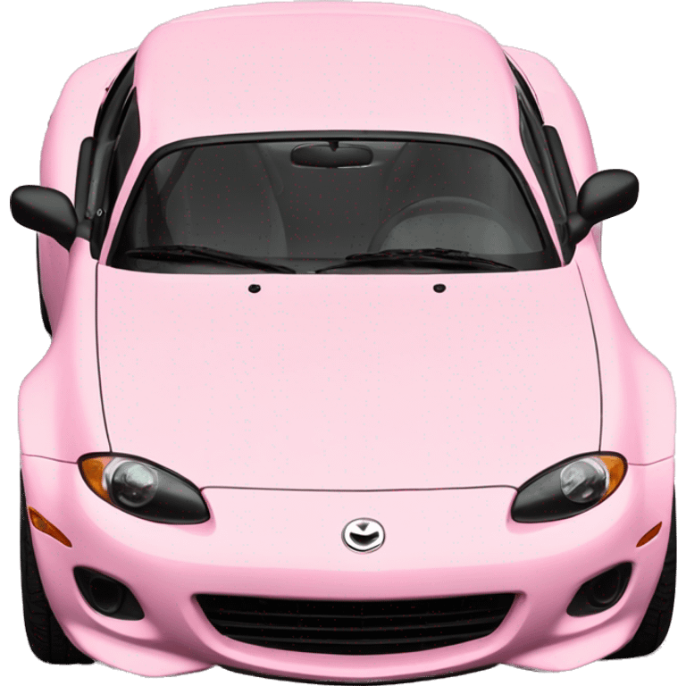 Miata Mazda mx5 baby pink  emoji