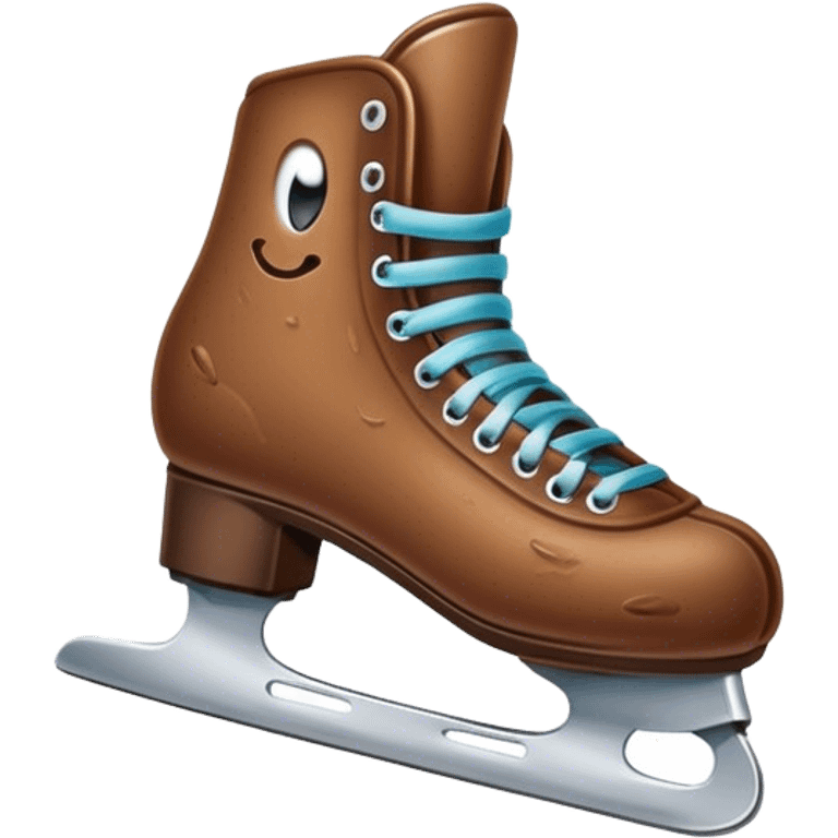 Skating poop. emoji