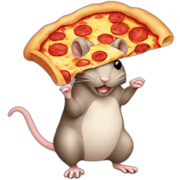 Pizza rat emoji