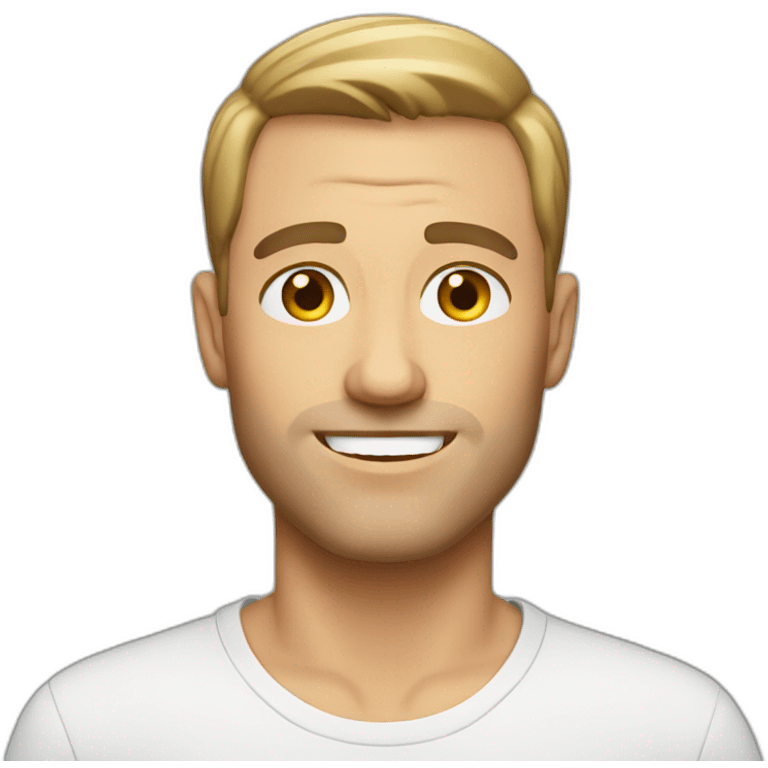 caucasian men emoji