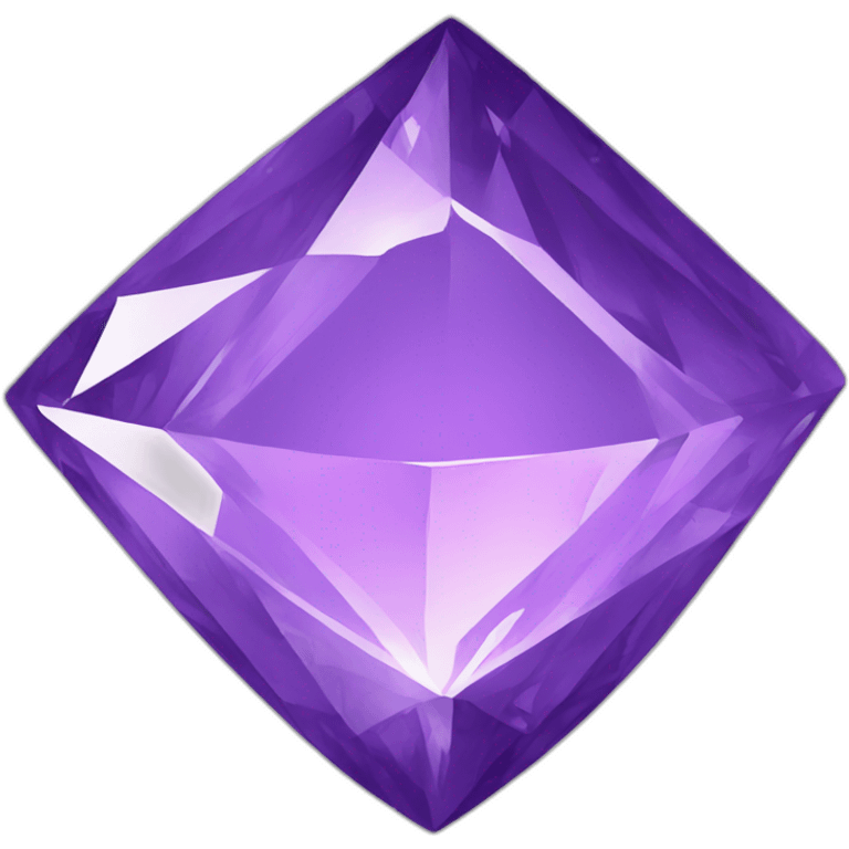 purple diamond emoji