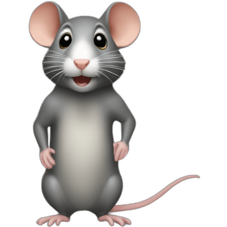 un rat dans une décapotable emoji