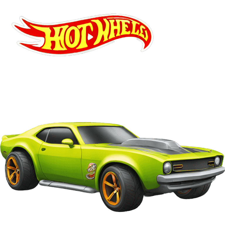 Hot Wheels Logo Emoji emoji