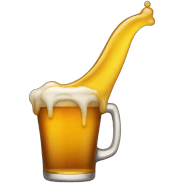 liquid beer emoji