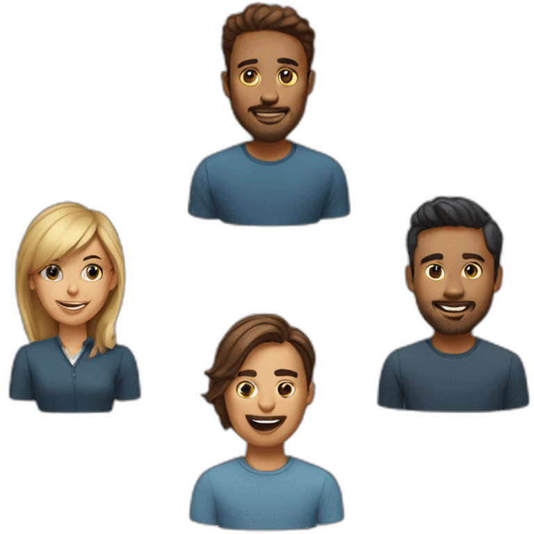 a digital agency team emoji