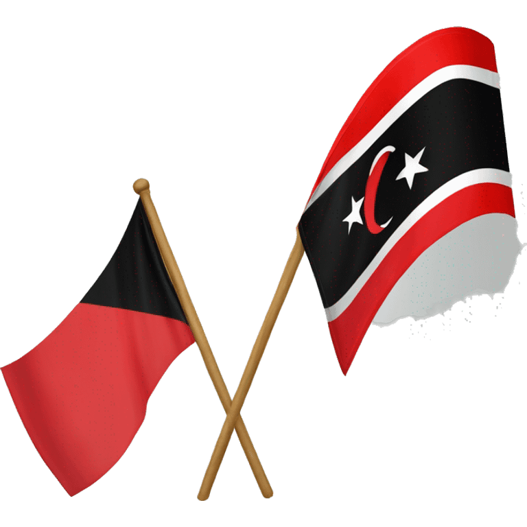 Mix flag Trinidad-Tobago with Turkey  emoji