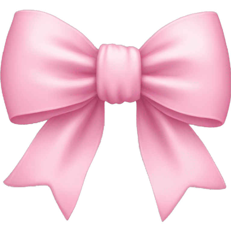 Baby pink bow  emoji