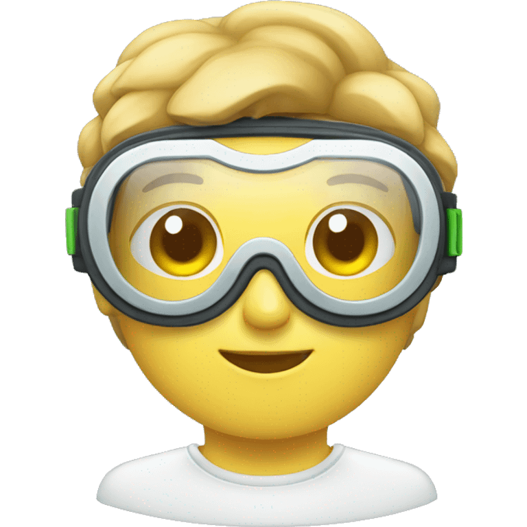 goggles for laboratory emoji