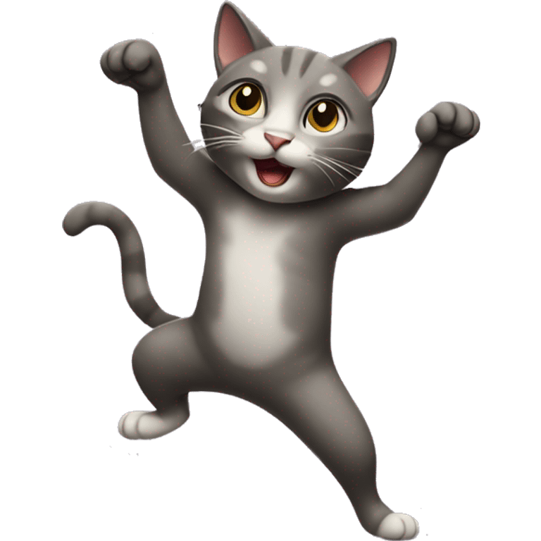 cat dancing emoji