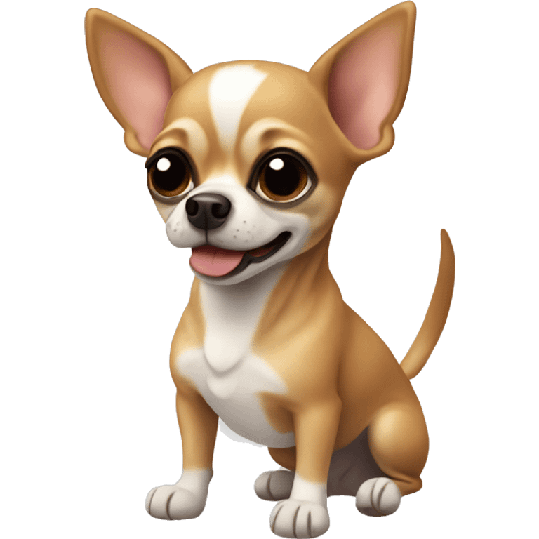 Chihuahua named pinto hehe emoji