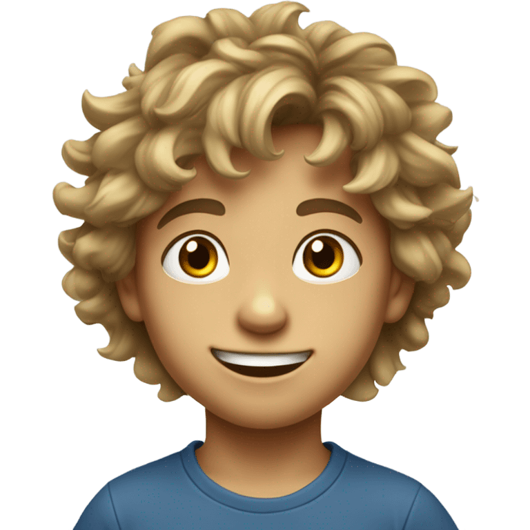 realistic portrait of a boy emoji