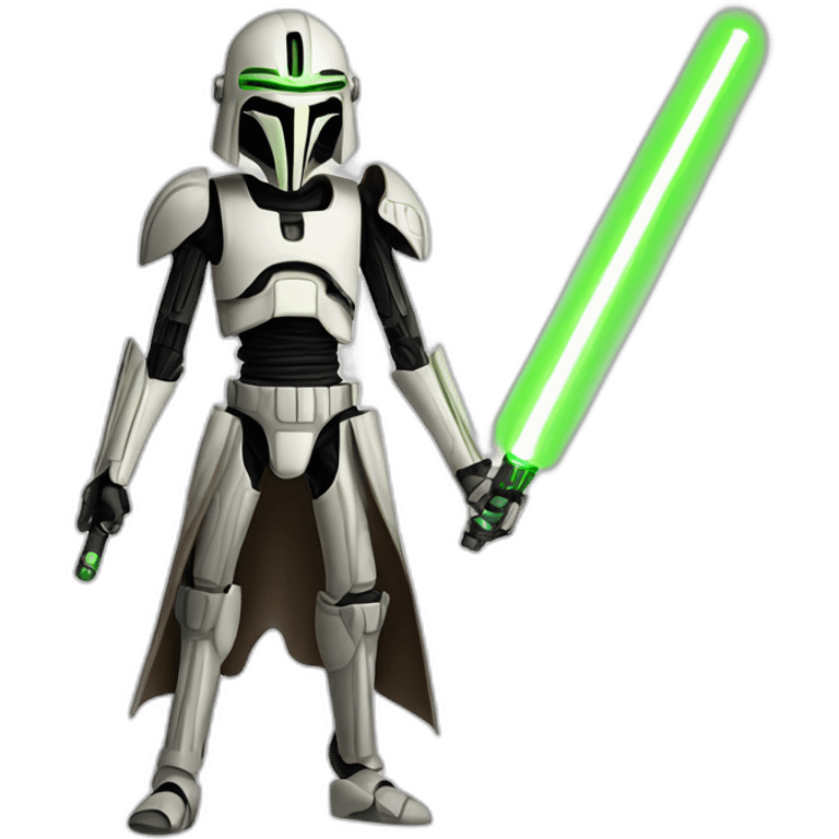 General Grievous holding 4 lightsaber emoji