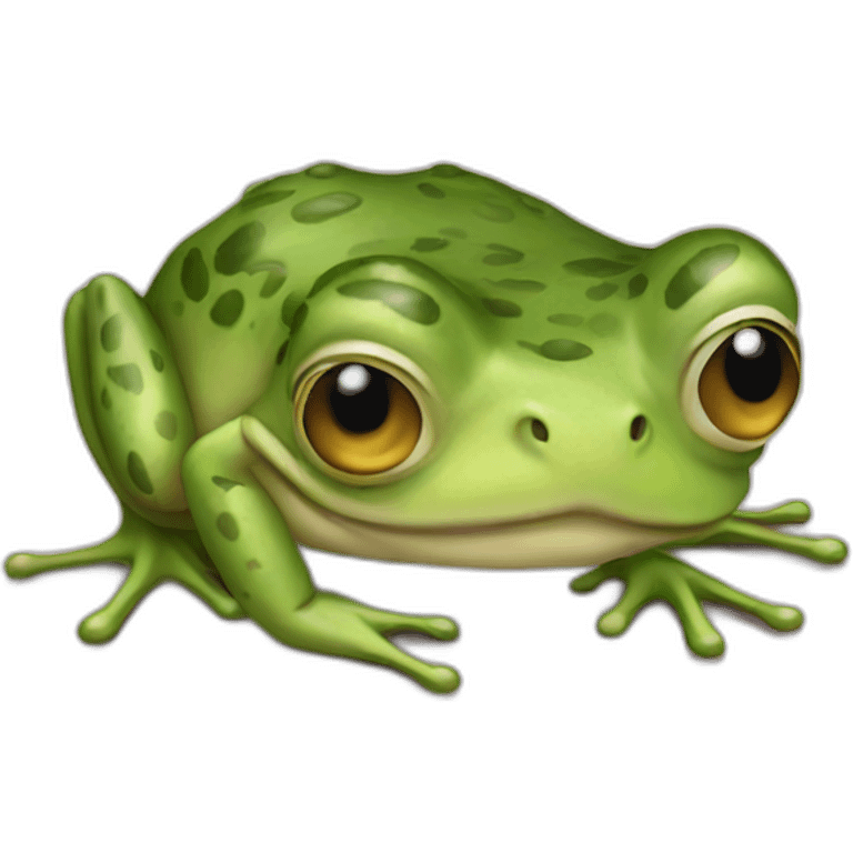 frog doesn't care emoji