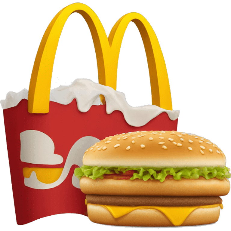 mcdonalds logo emoji