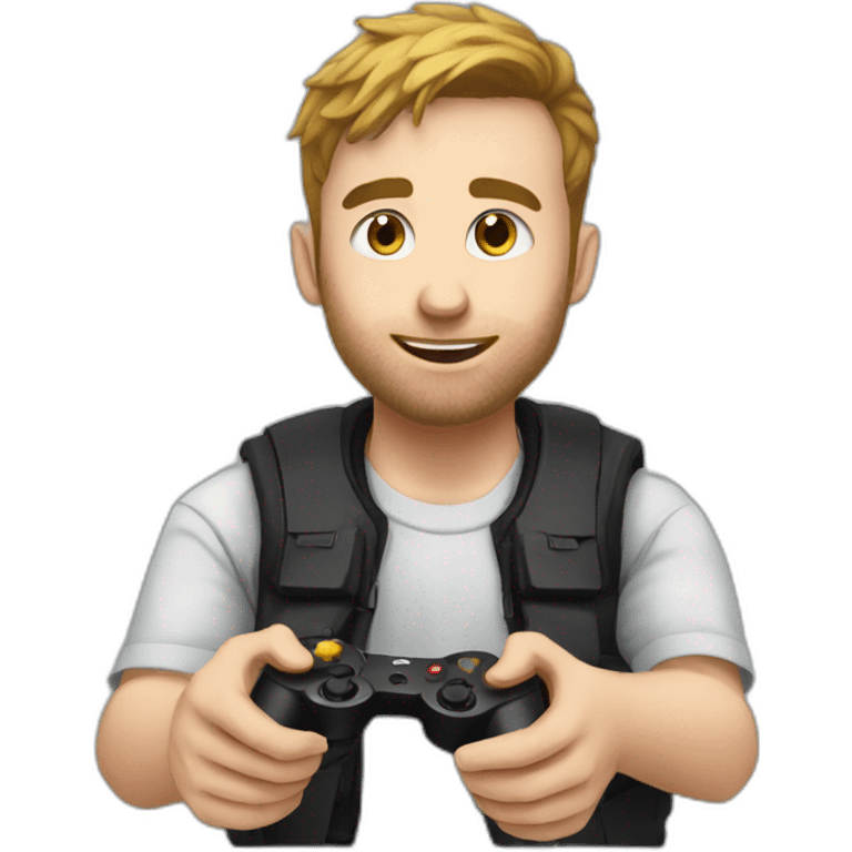 squeezie playing video games emoji