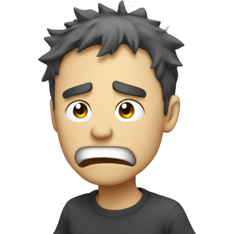 an anime rage guy emoji