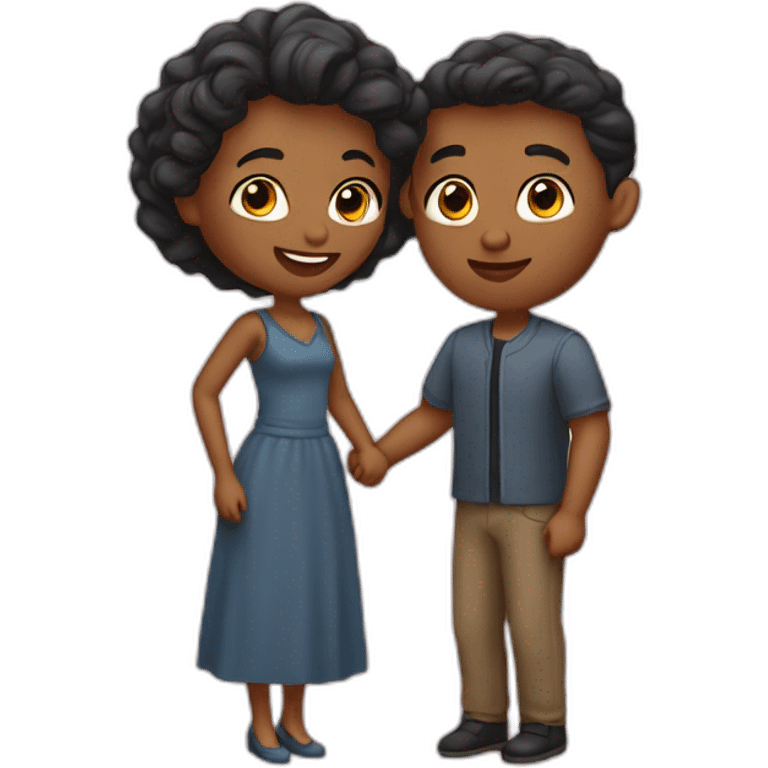 Couple amoureux emoji