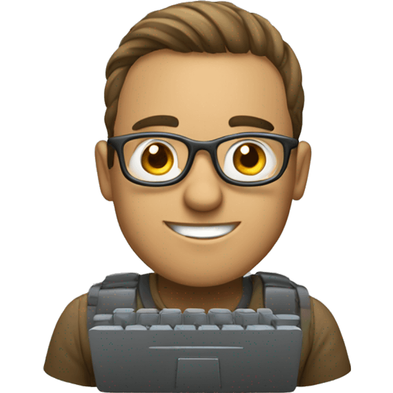 software engineer with keyboard emoji