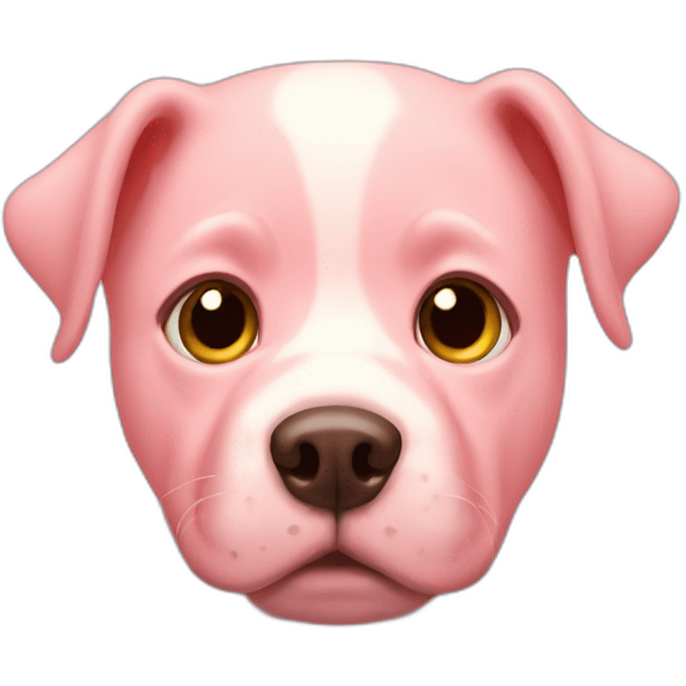 dog hald pig emoji