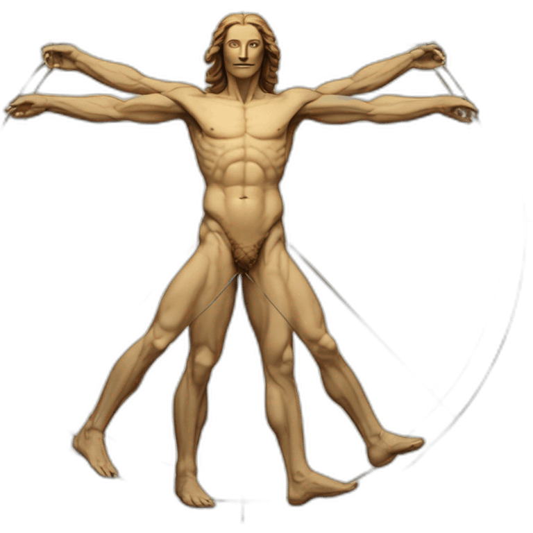 vitruvian man emoji