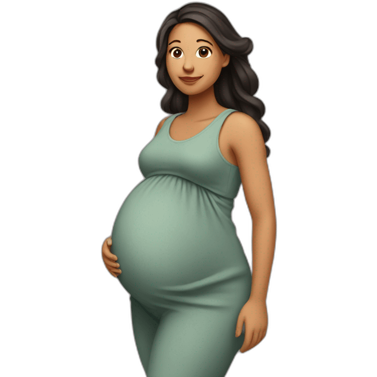 Latin Pregnant woman in Canada emoji