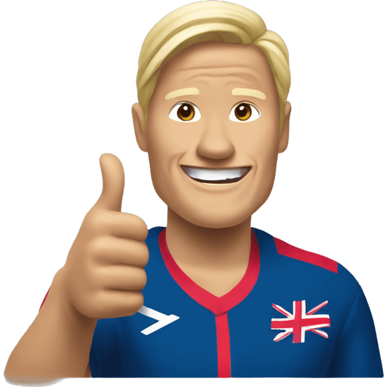 Haaland Norway thumbs up emoji