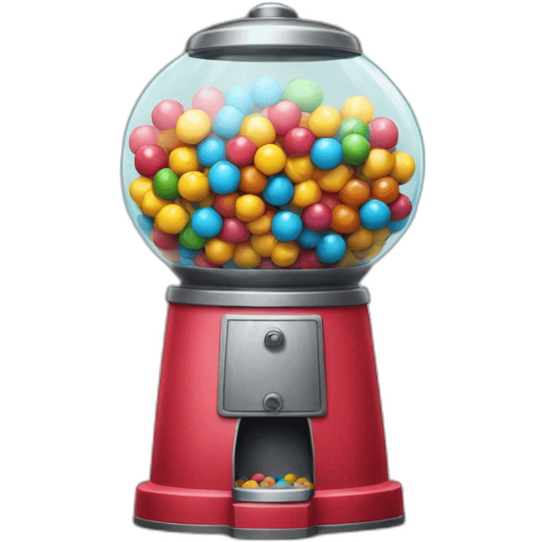 Gumball machine emoji