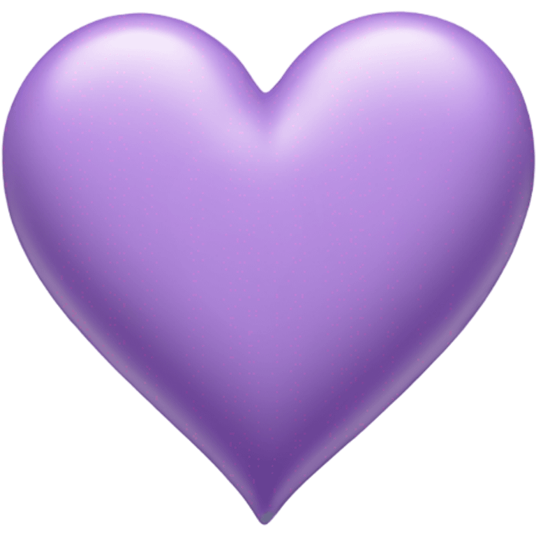 pastel purple heart emoji