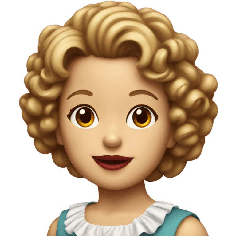 shirley temple emoji