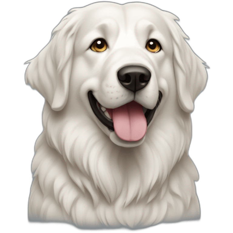 Pyrenees mountain dog White emoji