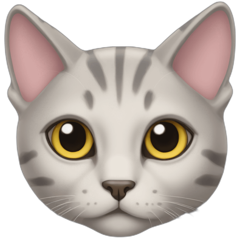 Shynx cat with wrinkles emoji