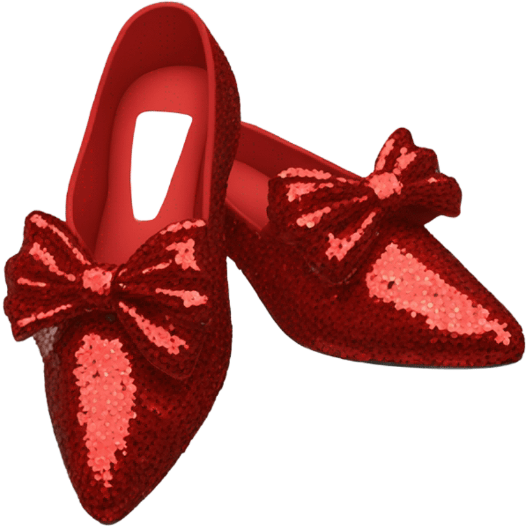 red slippers from Wizard of oz  emoji