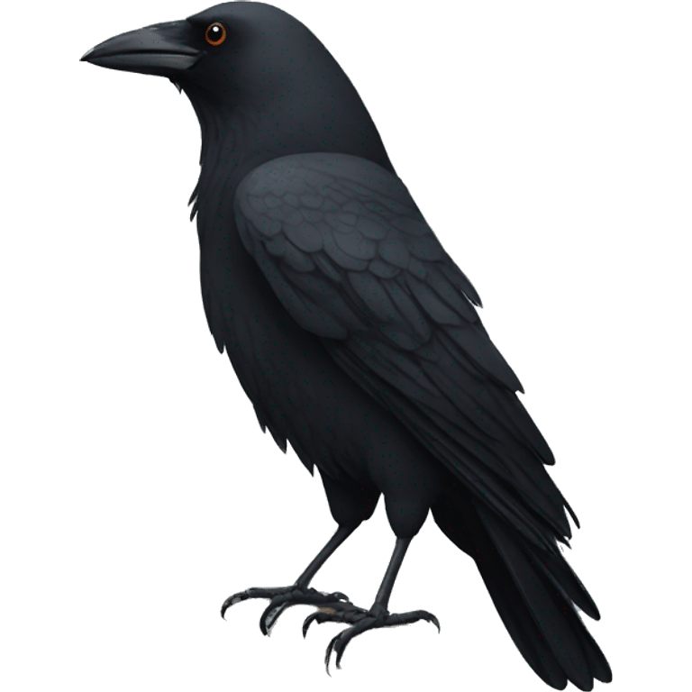 Crow emoji