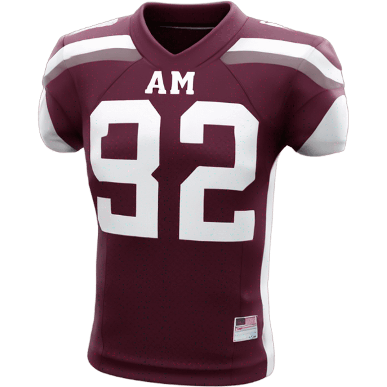 Texas a&m 12th man maroon jersey  emoji