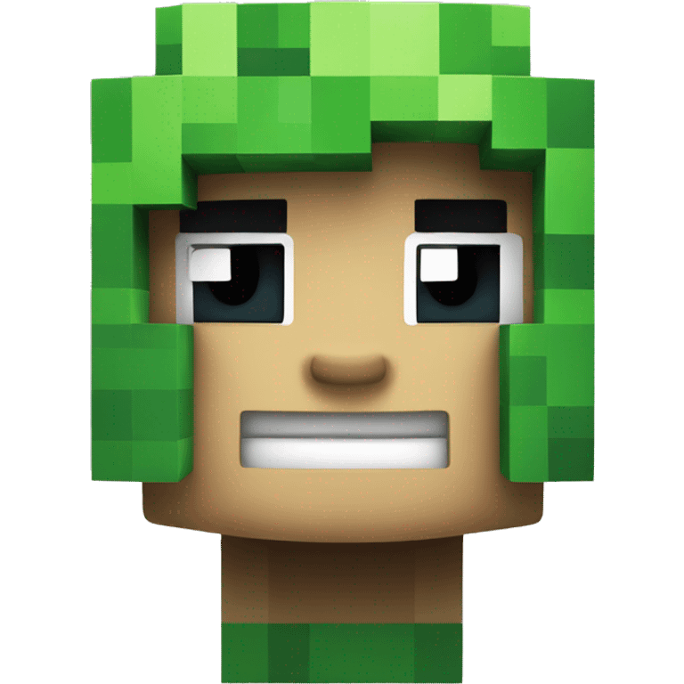 Minecraft creeper emoji