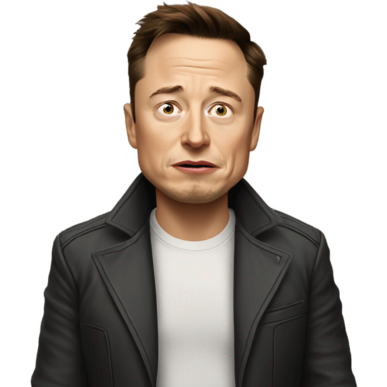 crying elon musk emoji