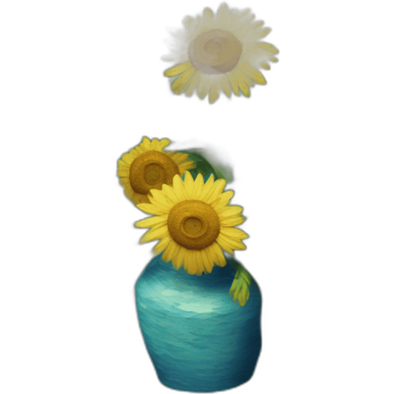 van gogh flowers emoji