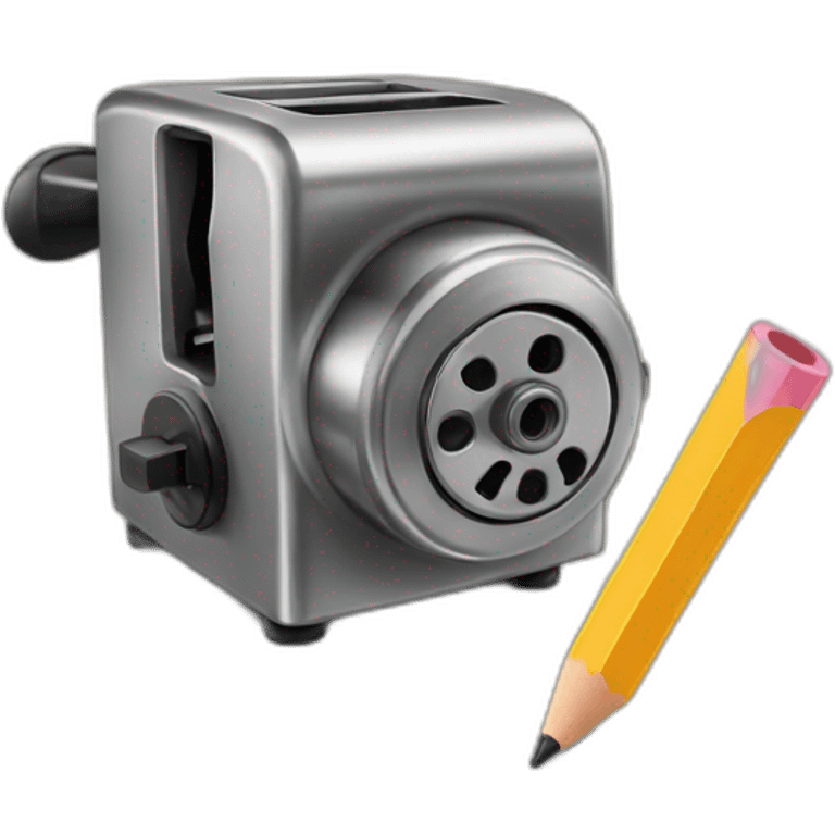 manual pencil sharpener emoji