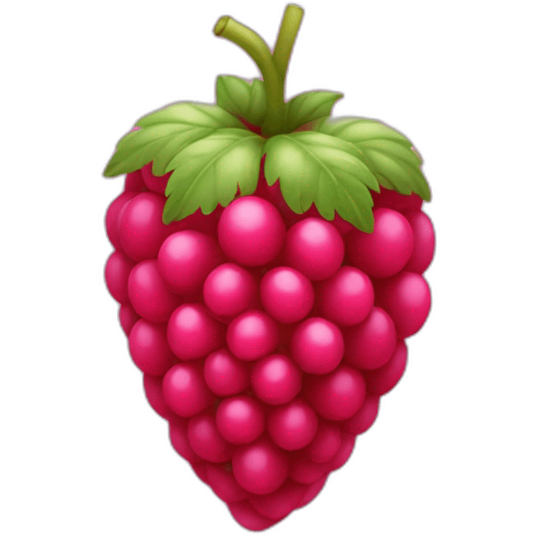 Raspberry emoji