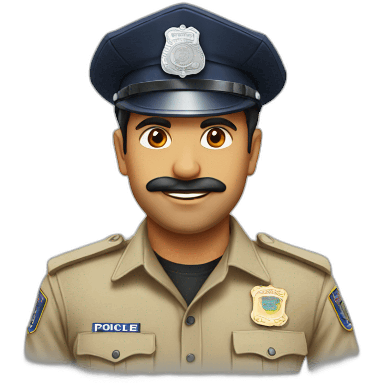 Gujarat police  emoji