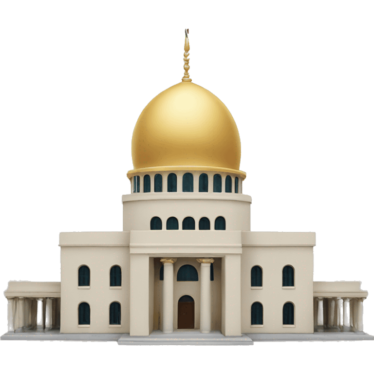 The arab Government building emoji