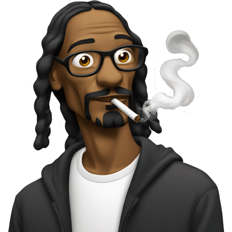 Snoop dogg smoking  emoji