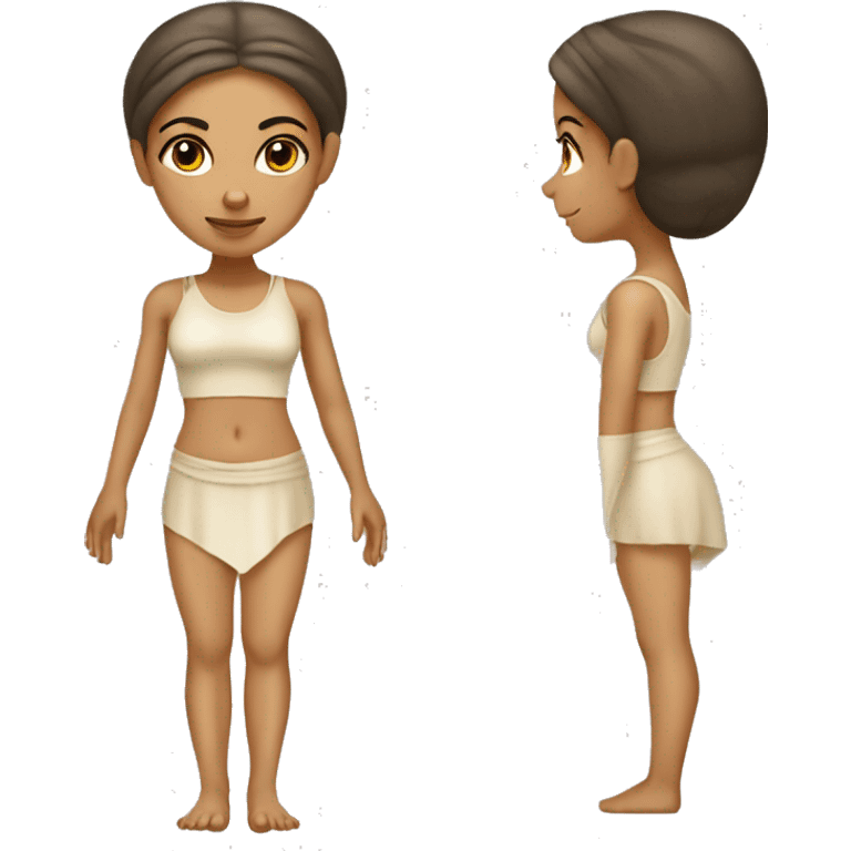 light skinned egyptian pilates girl emoji