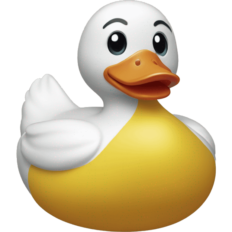 French rubber duck  emoji