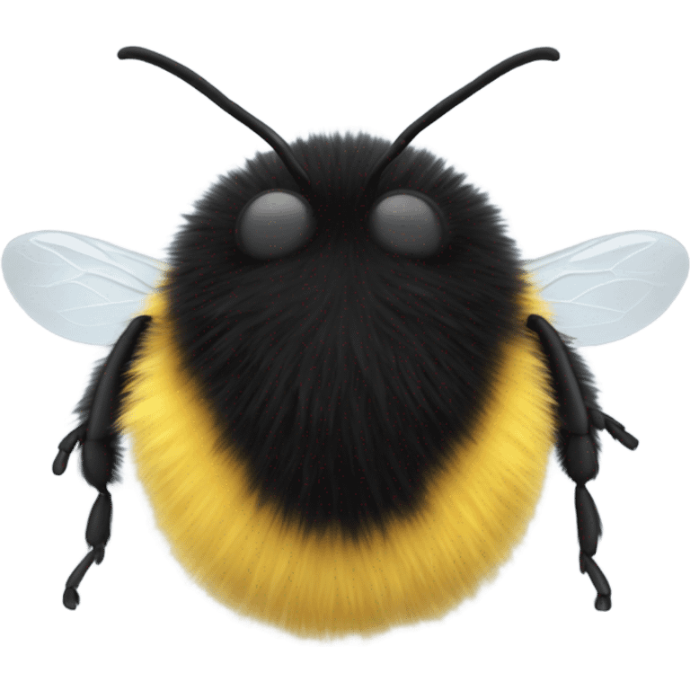 fluffy bumblebee  emoji